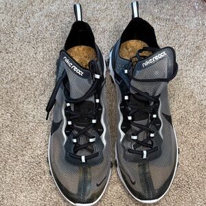 Nike React Black and White Sneakers